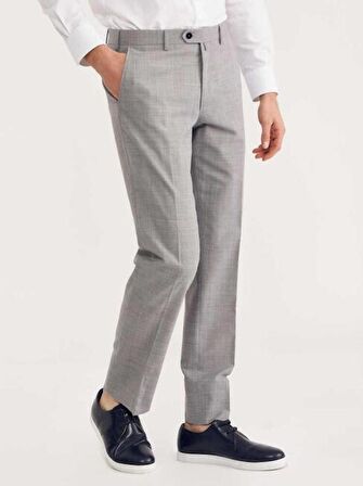 Bisse Erkek Platinum Klasik Pantolon GRİ PPNK20Y20124_D55