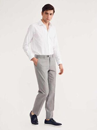 Bisse Erkek Platinum Klasik Pantolon GRİ PPNK20Y20124_D55