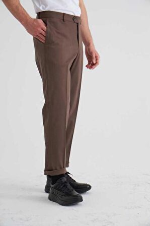 Bisse Erkek 4 Cep Gabardin Spor Pantolon CAMEL PNS21K21201_D20