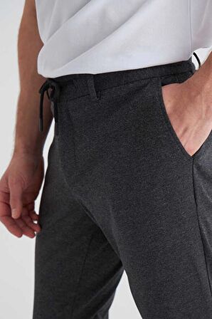 Bisse Erkek Örme Jogger Pantolon ANTRASIT BPNS21K21502_D58