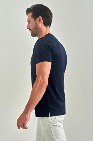 Bisse Erkek Regular Fit Basic T-Shirt LACİ TS22Y22103_D39