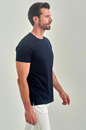 Bisse Erkek Regular Fit Basic T-Shirt LACİ TS22Y22103_D39