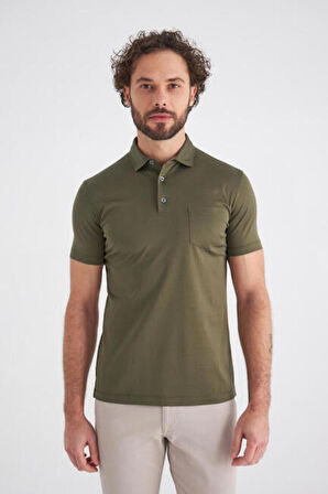 Bisse Erkek Polo Yaka T-Shirt HAKİ TS22Y22104_D49