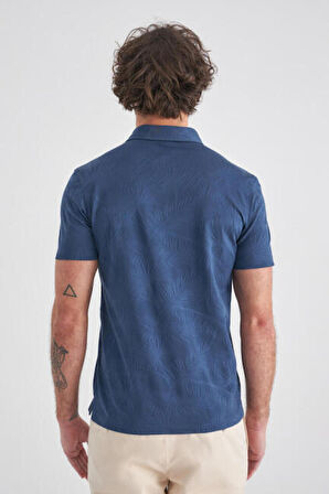 Bisse Erkek Polo Yaka T-Shirt INDIGO TS22Y22108_D66