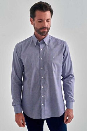 Bisse Erkek Regular Fit Uzun Kollu Spor Gömlek LACİ GM22Y221112_E39