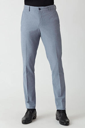Bisse Erkek 4 Cep Kumaş Spor Pantolon MAVİ PNS22Y22108_D35