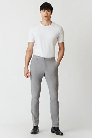 Bisse Erkek 4 Cep Kumaş Spor Pantolon GRİ PNS22Y22108_D55