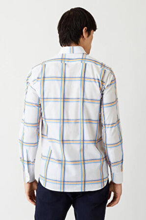 Bisse Erkek Regular Fit Uzun Kollu Spor Gömlek TURUNCU GM22Y221025_D64