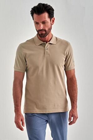 Bisse Erkek Balenli Yaka  Basic Regular Fit T-Shirt TAS TS22Y22013_D60