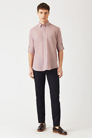 Bisse Regular Fit Gri Spor Erkek Gömlek GM22K222019_E55