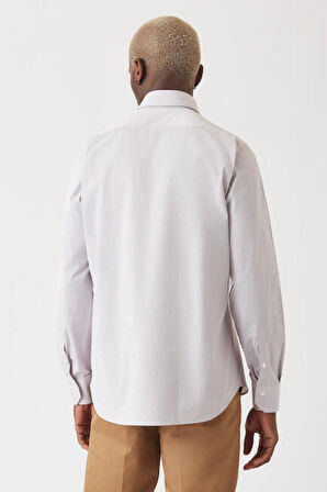 Bisse Erkek Regular Fit Uzun Kollu Klasik Gömlek KIRMIZI GM22K222048_C24