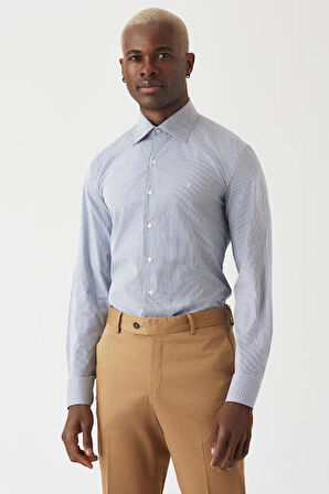 Bisse Erkek Regular Fit Uzun Kollu Klasik Gömlek LACİ GM22K222056_C39