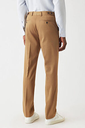 Bisse Erkek 4 Cep Saten Spor Pantolon CAMEL PNS22K22222_D70
