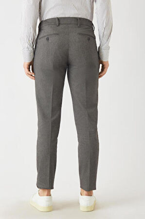 Bisse Erkek 4 Cep Arkası Lastikli Spor Pantolon GRİ PNS22k22226_D55