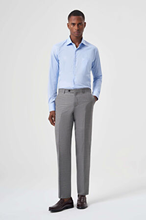 Bisse Modern Fit Gri Klasik Erkek Pantolon PPNK22K22221_D55