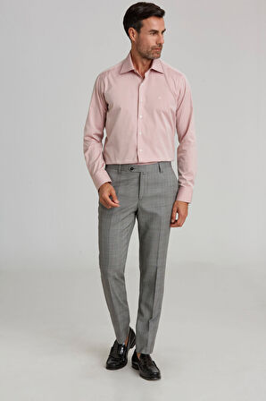 Bisse Modern Fit Gri Klasik Erkek Pantolon PPNK22K22223_D55