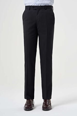 Bisse Modern Fit Siyah Klasik Erkek Pantolon PPNK22K22226_D99