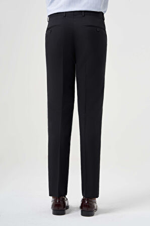 Bisse Modern Fit Siyah Klasik Erkek Pantolon PPNK22K22226_D99