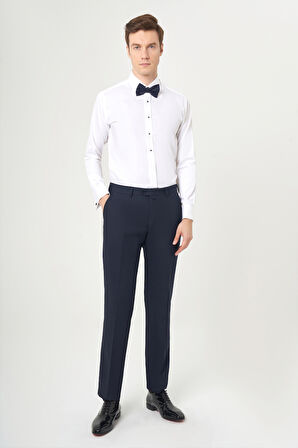 Bisse Regular Fit Ata Yaka Beyaz Erkek Gömlek GM23Y231033_D01