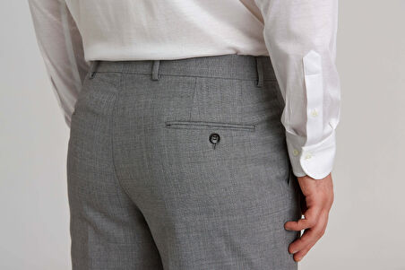 Bisse Regular Fit Gri Klasik Erkek Pantolon PPNK22K22222_D55