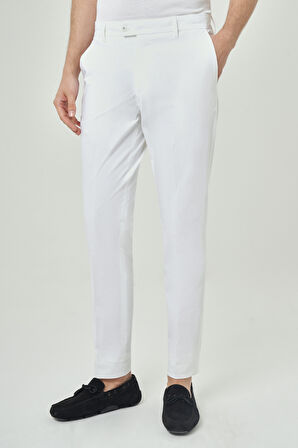 Bisse 4 Cepli Beyaz Spor Erkek Pantolon PNS23Y23109_D01