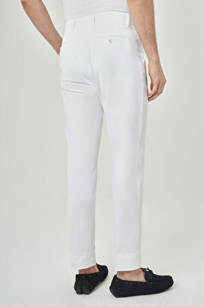 Bisse 4 Cepli Beyaz Spor Erkek Pantolon PNS23Y23109_D01