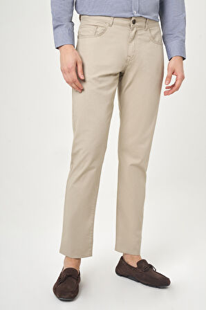 Bisse 5 Cepli Bej Spor Erkek Pantolon PNS23Y23105_D07