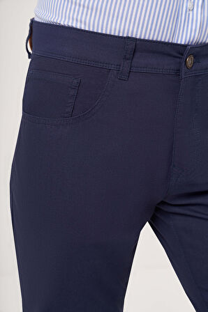 Bisse 5 Cepli Lacivert Spor Erkek Pantolon PNS23Y23105_D39