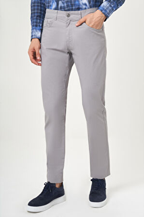 Bisse 5 Cepli Gri Spor Erkek Pantolon PNS23Y23105_D55