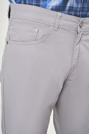 Bisse 5 Cepli Gri Spor Erkek Pantolon PNS23Y23105_D55