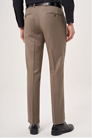 Bisse Bej Dokuma Klasik Erkek Pantolon PPNK23YNOS001_D07