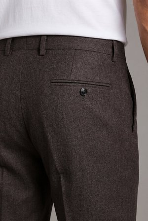 Bisse Vizon Regular Fit Modern Yün Klasik Flanel Pantolon PPNK23K23201_D08
