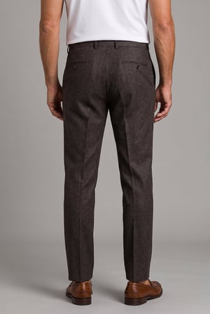 Bisse Vizon Regular Fit Modern Yün Klasik Flanel Pantolon PPNK23K23201_D08