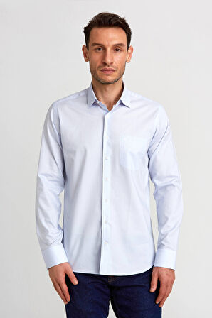 Bisse Regular Fit Klasik Gri Erkek Gömlek GM23Y231174_D55