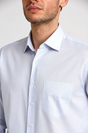 Bisse Regular Fit Klasik Gri Erkek Gömlek GM23Y231174_D55