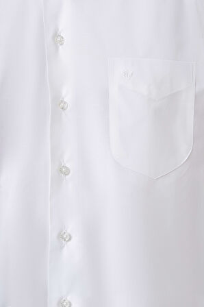 Bisse Regular Fit Beyaz Klasik Erkek Gömlek GM23K232016_D01