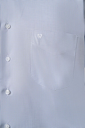 Bisse Regular Fit Mavi Klasik Erkek Gömlek GM23K232045_D35