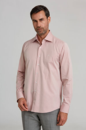 Bisse Regular Fit Hardal Klasik Erkek Gömlek GM23K232077_D19