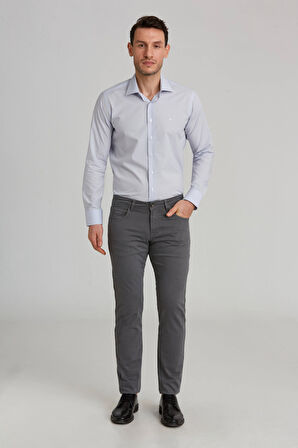 Bisse Regular Fit 5 Cepli Kahve Gabardin Spor Erkek Pantolon PNSGBR122301300_D11