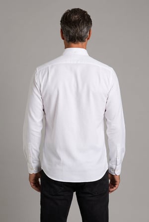 Bisse BeYaz Grubu Regular Fit Pamuk Oxford Spor Gömlek GMOK2PB01352_D01