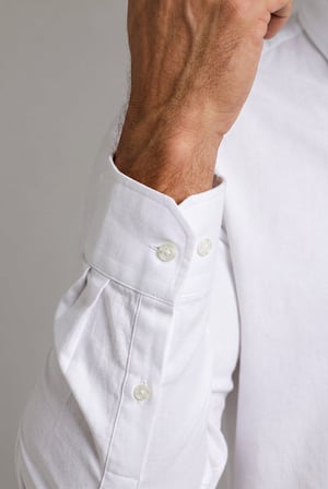 Bisse BeYaz Grubu Regular Fit Pamuk Oxford Spor Gömlek GMOK2PB01352_D01