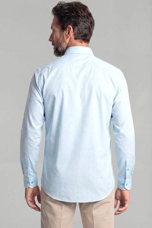 Bisse Casuel Regular Fit Spor Pamuk Açık Mavi Erkek Gömlek GMGBR2023001_D33