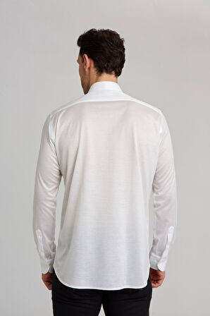 Bisse Platinium Regular Fit Beyaz Erkek Gömlek PLTG020_D01