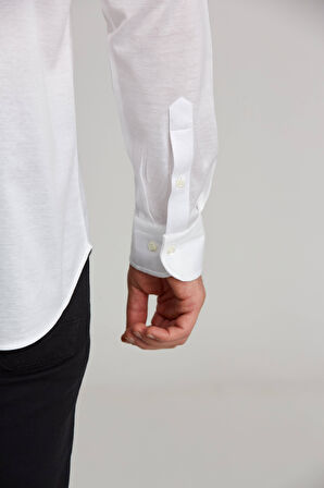 Bisse Platinium Regular Fit Beyaz Erkek Gömlek PLTG020_D01