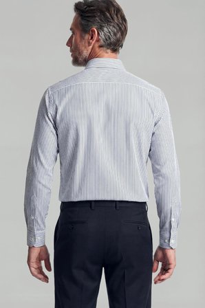 Bisse Regular Fit Paşa Yaka Pamuk Haki Erkek Gömlek GMCZG3PS22400003_D49