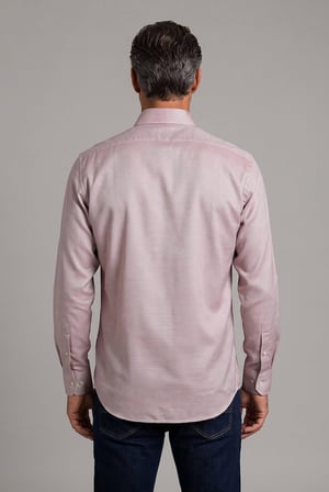 Bisse Kahverengi Regular Fit Pamuk Paşa Yaka Gömlek GMOK3PS22400001_D11