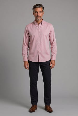 Bisse Kahverengi Regular Fit Pamuk Paşa Yaka Gömlek GMOK3PS22400001_D11