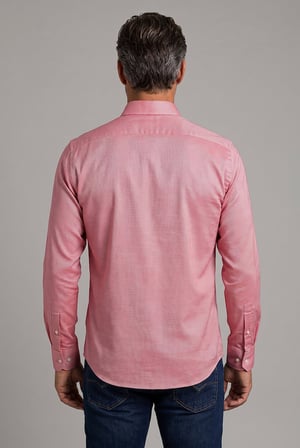 Bisse Kiremit Regular Fit Pamuk Paşa Yaka Gömlek GMOK3PS22400001_D26