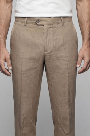 Bisse Vizon Keten Viskon Karışımlı 5 Cepli Spor Erkek Pantolon PNS24Y24105_D08