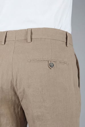Bisse Vizon Keten Viskon Karışımlı 5 Cepli Spor Erkek Pantolon PNS24Y24105_D08